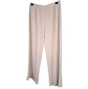 Women's Ribbed Oatmeal Pant Size Large